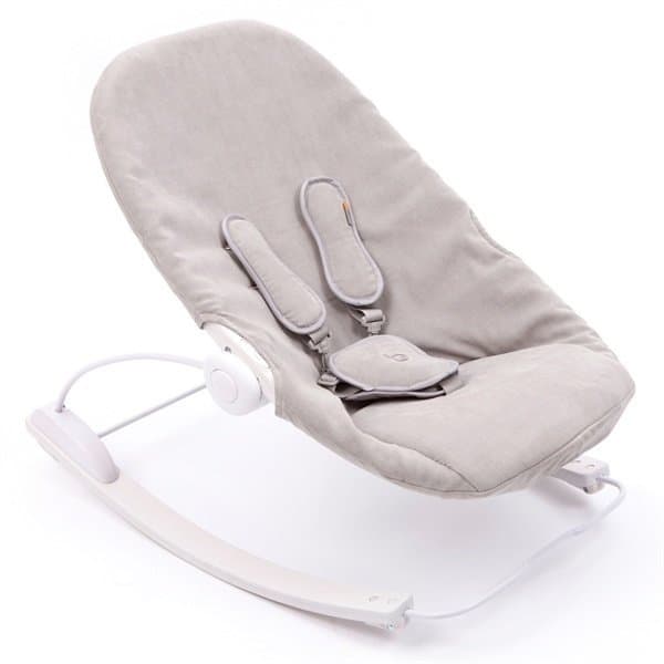 Вкладыш в шезлонг для новородженого Bloom Coco Go 3-In-1 Organic Frost Grey Вкладыш в шезлонг для новородженого Bloom Coco Go 3-In-1 Organic Frost Grey