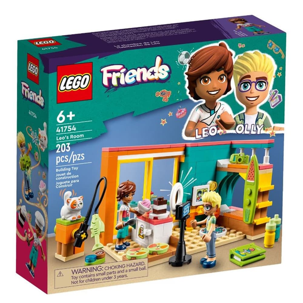 Конструктор Lego Friends Кімната Лео 203дет 41754 Конструктор Lego Friends Кімната Лео 203дет 41754
