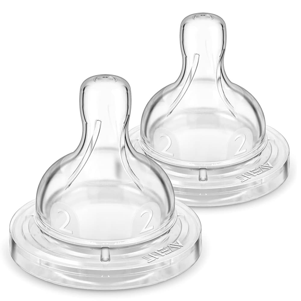 Соска Avent Anti-colic повільний потік 2шт SCY762/02 Соска Avent Anti-colic повільний потік 2шт SCY762/02