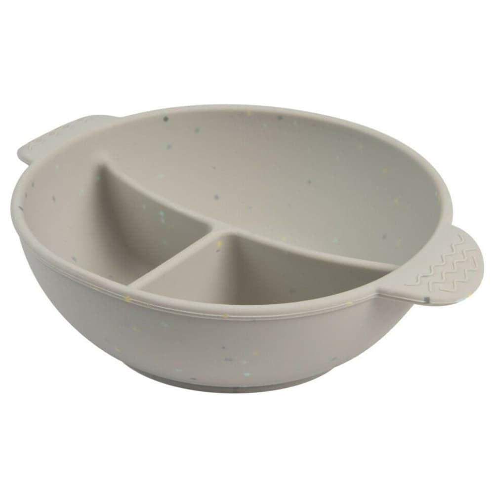 Тарілка силіконова з присоском Canpol 51/403_grey Тарілка силіконова з присоском Canpol 51/403_grey