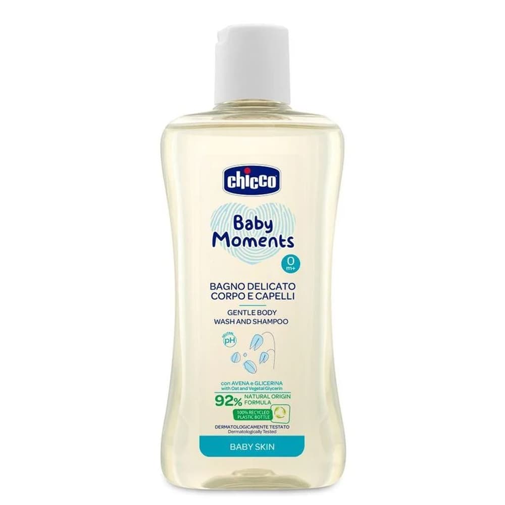 Гель-шампунь Chicco Baby Moments 200мл 10593.00