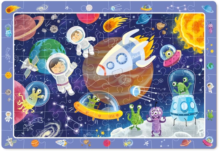 Пазл Dodo Космічний простір 80ел 300368 Пазл Dodo Космічний простір 80ел 300368