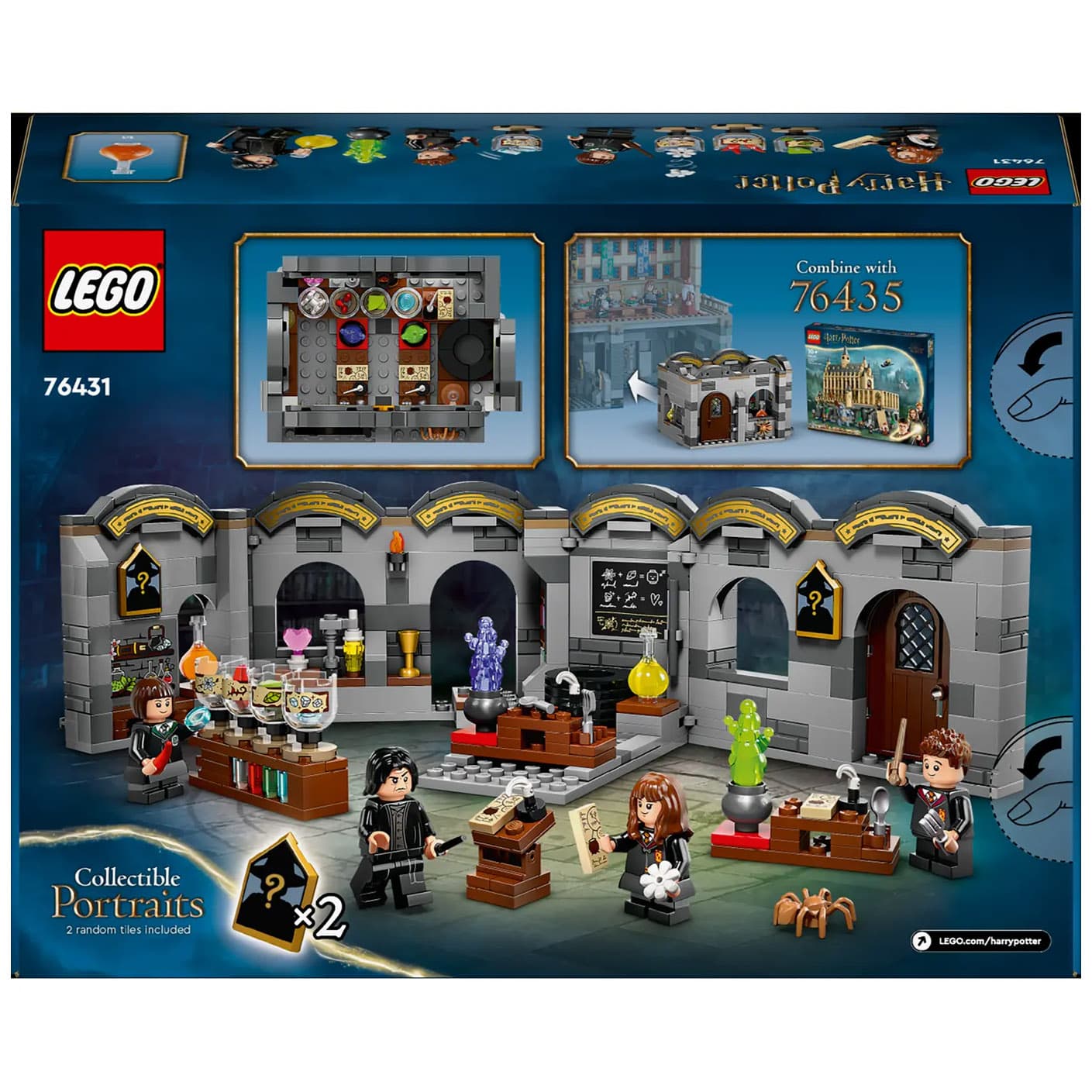 Конструктор Lego Harry Potter Замок Хогвартс: Урок зельеварения 397дет 76431