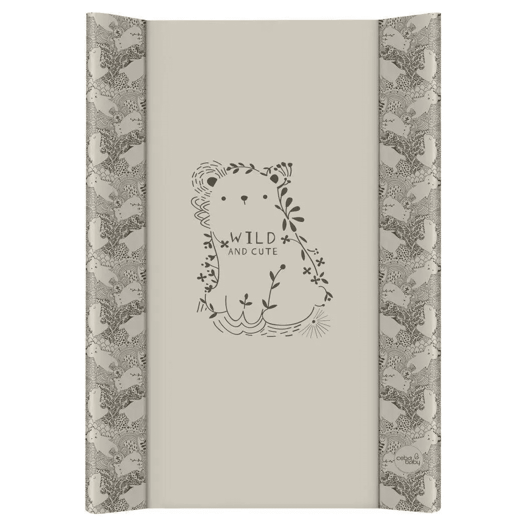 Пеленатор мягкий Ceba Soft profiled changing mat short 50x70 cm W-102-000-723 681573 basic wild