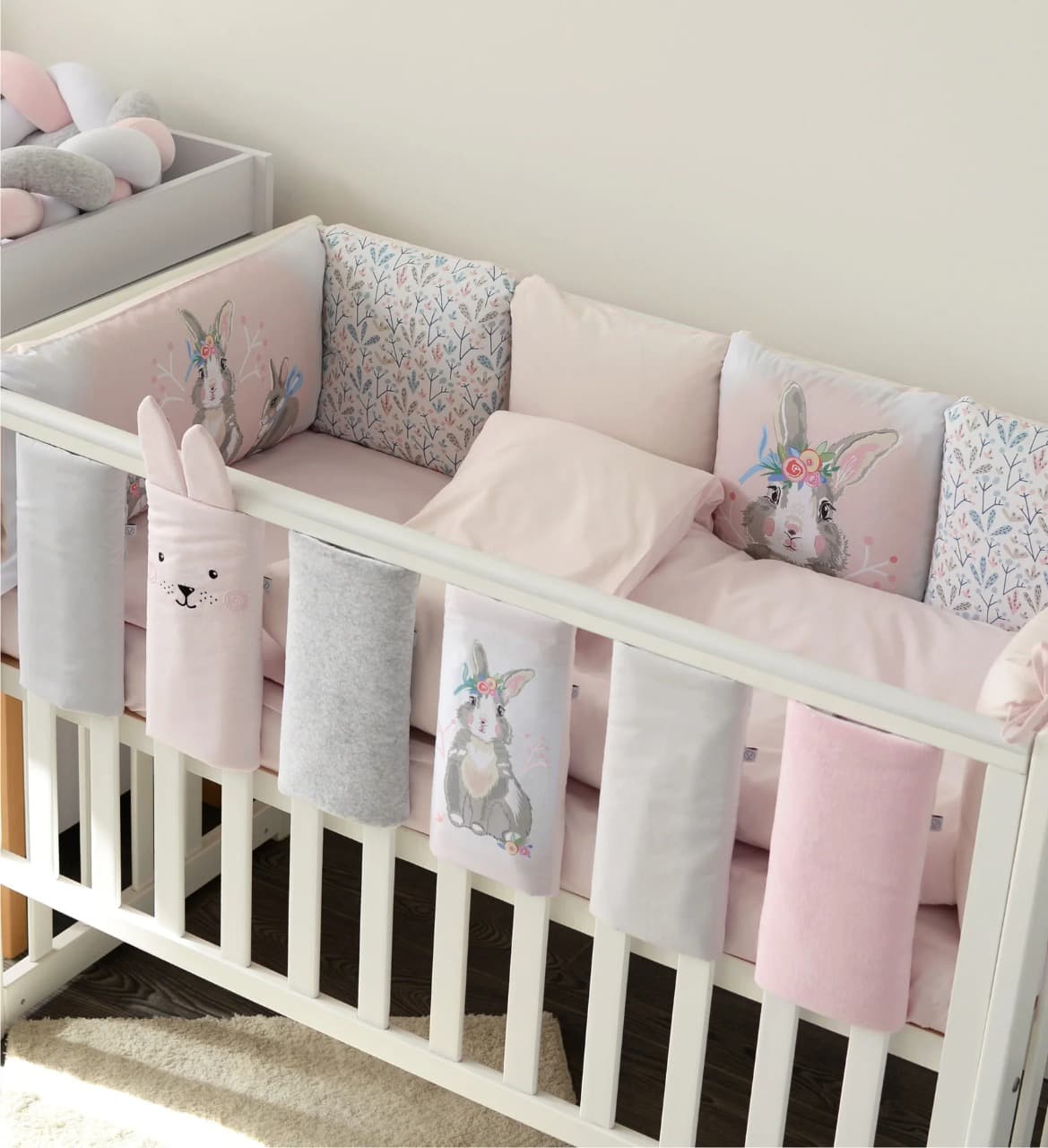 Постельный комплект Верес Summer Bunny pink 6ед 217.12