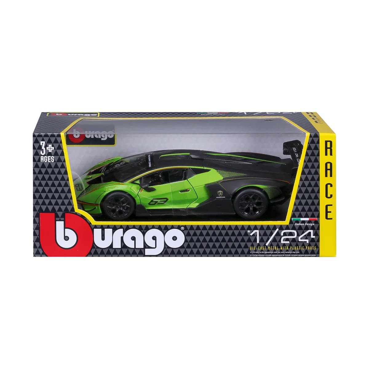 Автомодель Bburago Lamborghini Essenza SCV12 1:24 18-28017 фото 2 Автомодель Bburago Lamborghini Essenza SCV12 1:24 18-28017 фото 2