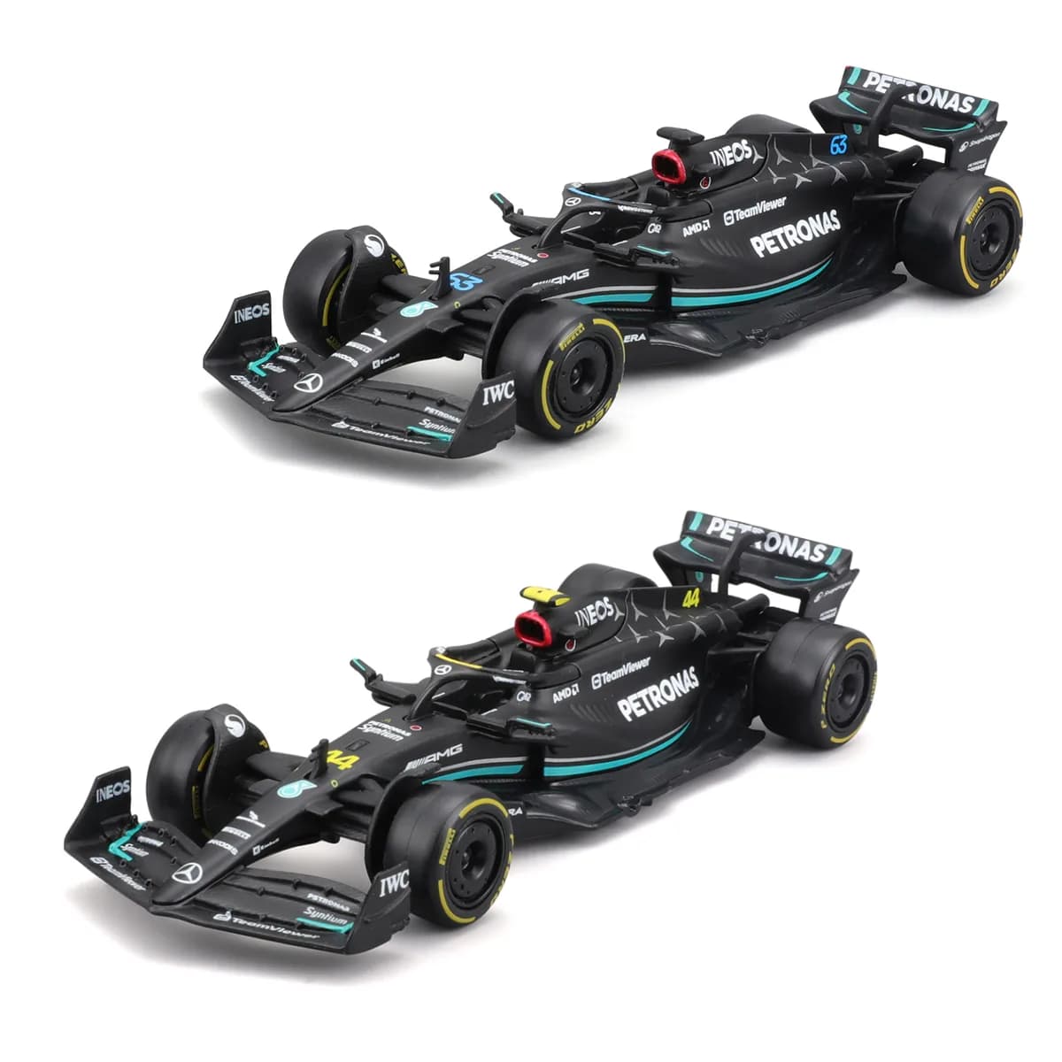 Автомодель Bburago Mercedes-AMG F1 W14 E Performance 1:43 18-38080 фото 9 Автомодель Bburago Mercedes-AMG F1 W14 E Performance 1:43 18-38080 фото 9
