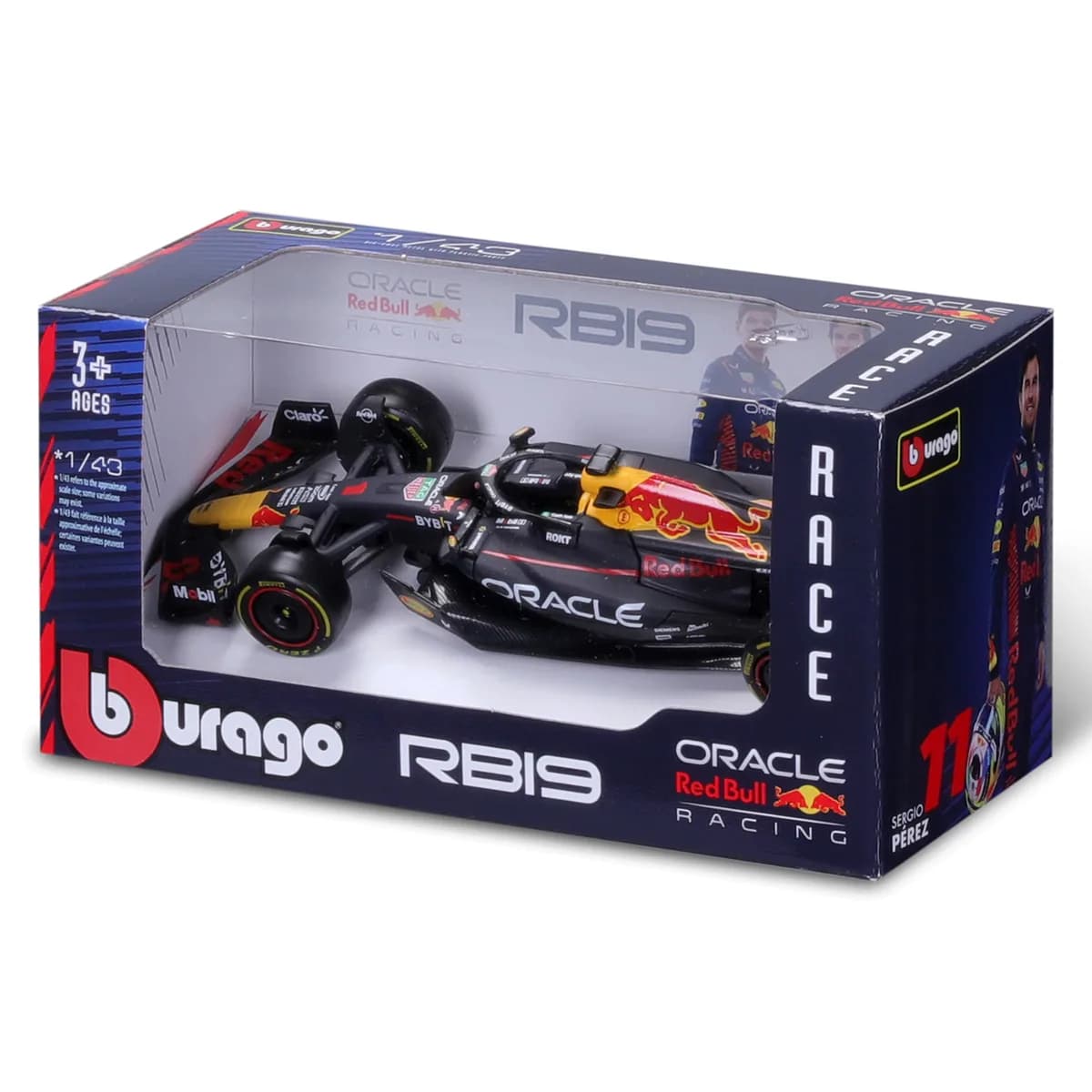 Автомодель Bburago Red Bull Racing RB19 1:43 18-38082 фото 2