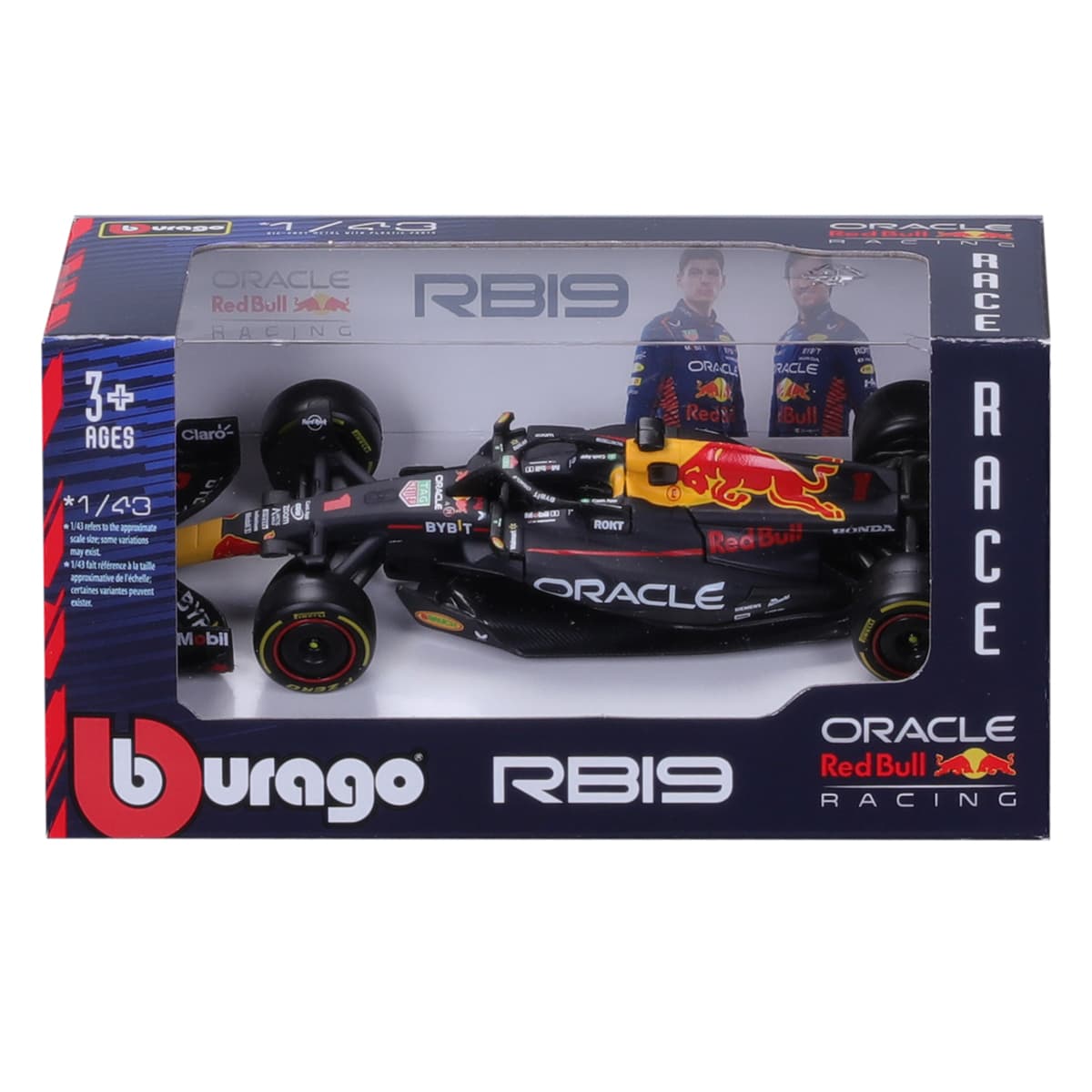 Автомодель Bburago Red Bull Racing RB19 1:43 18-38082