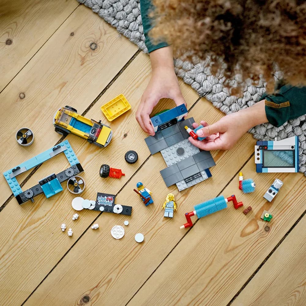 Конструктор LEGO City Автомийка 243дет 60362 фото 7 Конструктор LEGO City Автомийка 243дет 60362 фото 7