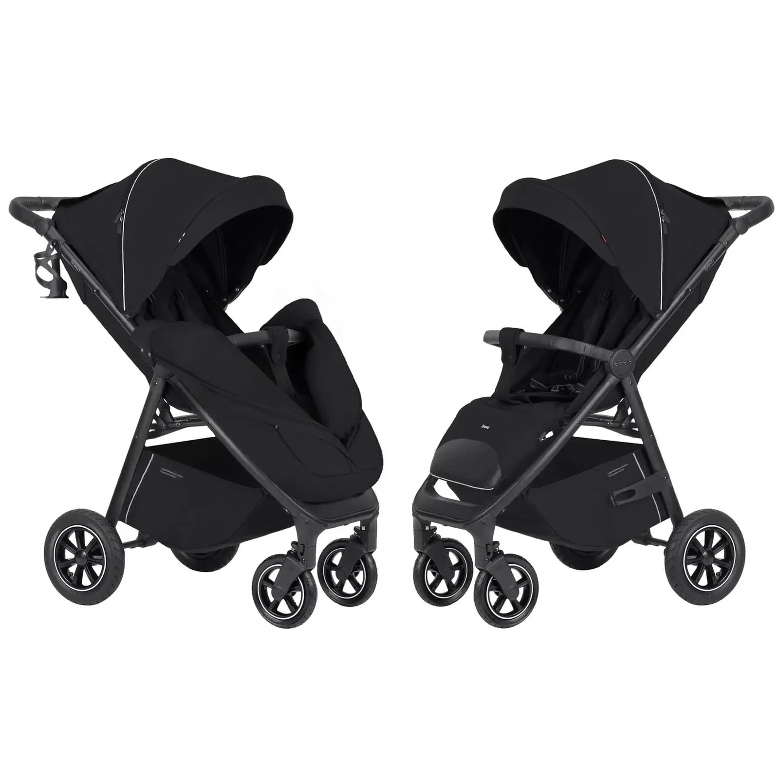 Коляска прогулочная Carrello Bravo CRL-5512 Pure Black NF фото 3 Коляска прогулочная Carrello Bravo CRL-5512 Pure Black NF фото 3