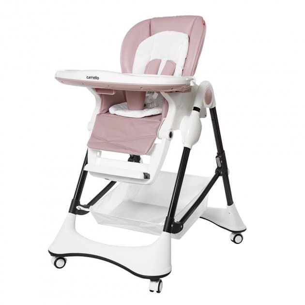Стульчик для кормления CARRELLO Stella CRL-9503 Powder Pink Стульчик для кормления CARRELLO Stella CRL-9503 Powder Pink