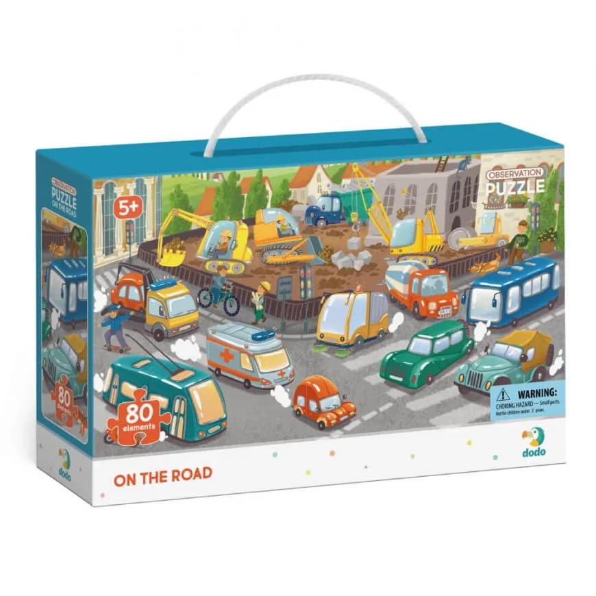 Пазл Dodo Осторожно на дороге 80эл 300370 фото 3 Пазл Dodo Осторожно на дороге 80эл 300370 фото 3