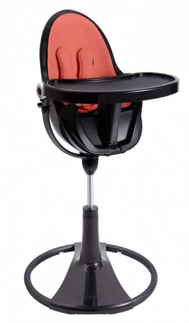 Стульчик для кормления Bloom Fresco Noir + набор вкладышей Bloom Fresco persimmon red E10535-BB-E10516-PRL фото 3