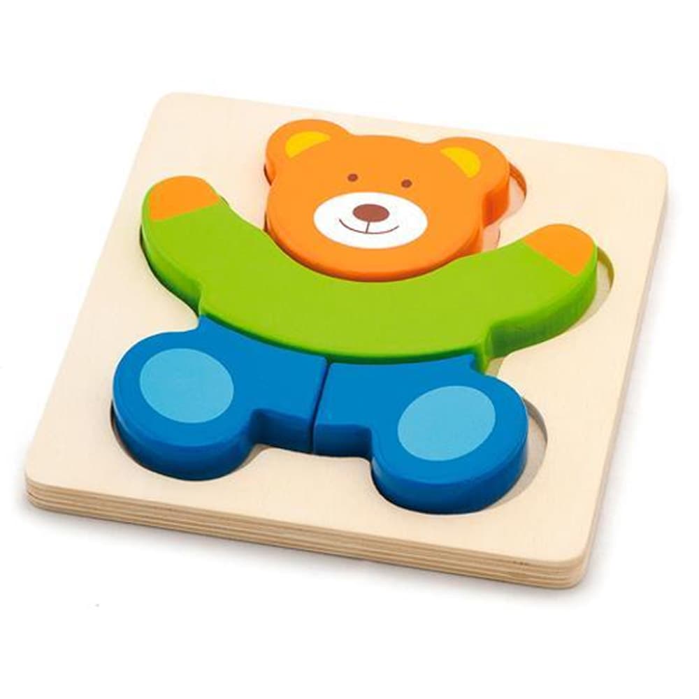 Пазл дерев'яний Viga Toys Ведмедик 50169