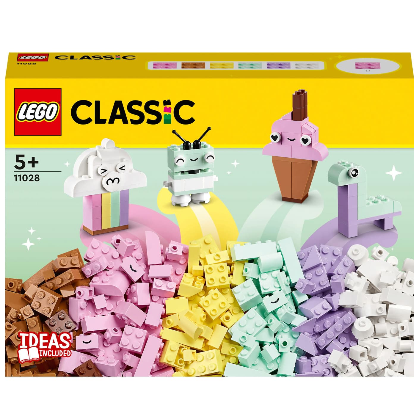 Конструктор Lego Classic Творчі пастельні веселощі 333дет 11028 Конструктор Lego Classic Творчі пастельні веселощі 333дет 11028