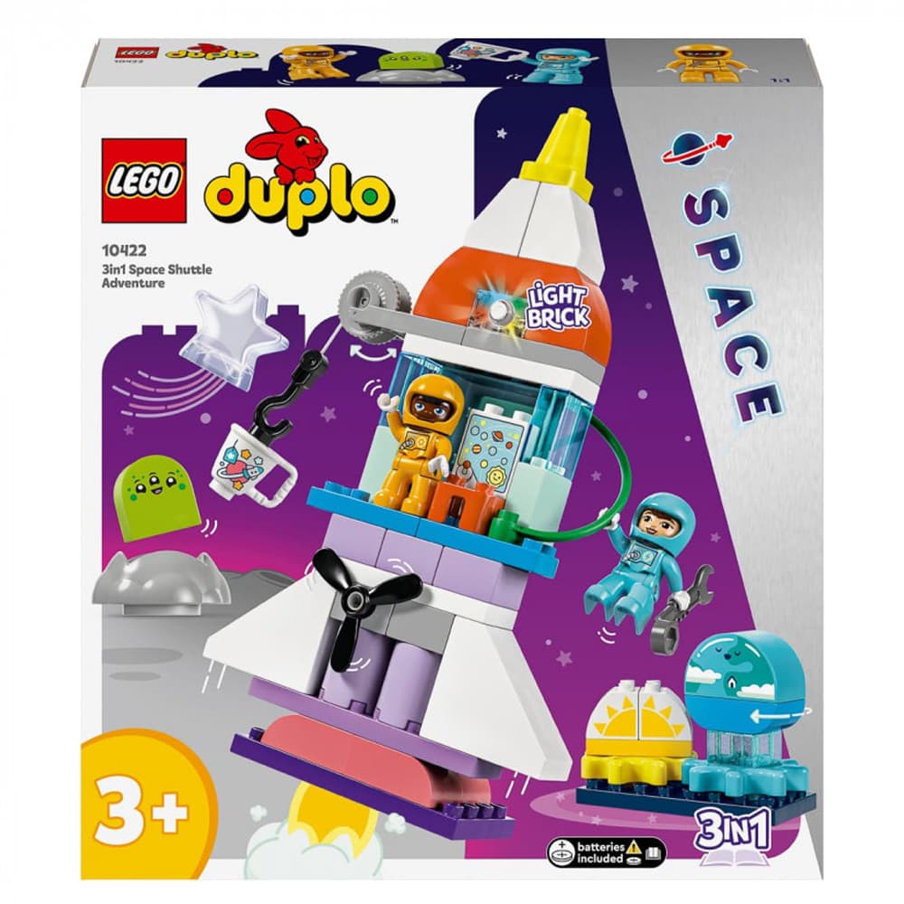 Конструктор Lego Duplo Приключения на космическом шаттле 58дет 10422 Конструктор Lego Duplo Приключения на космическом шаттле 58дет 10422
