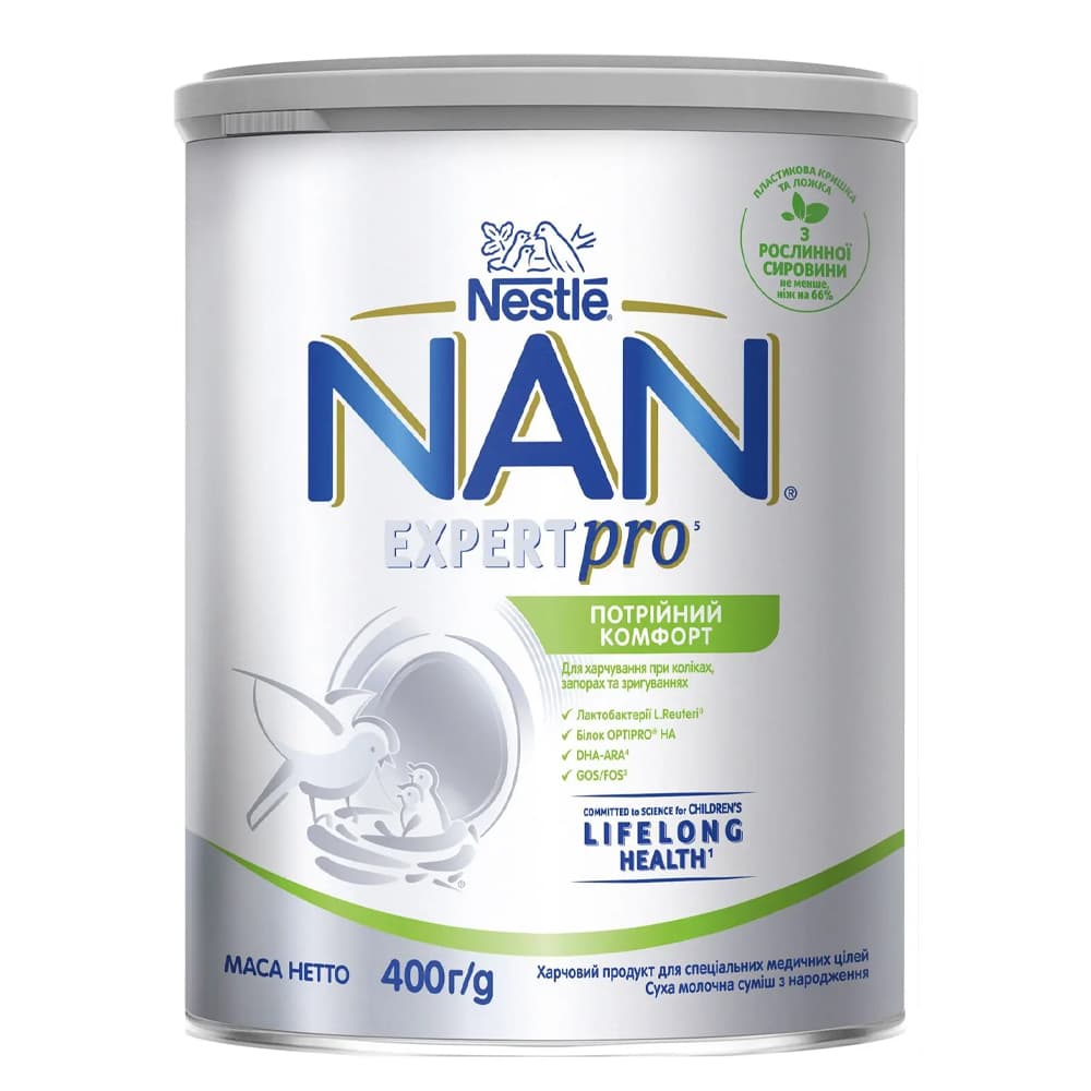 Смесь Nestle Нан Expert Pro Тройной комфорт 400г 357107 Смесь Nestle Нан Expert Pro Тройной комфорт 400г 357107
