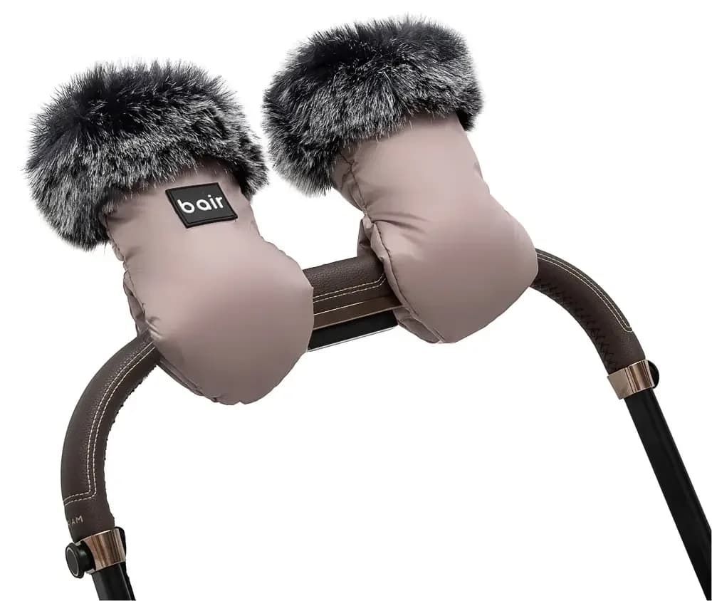 Рукавиці на коляску Bair Northmuff 680676 hot cappuccino фото 2 Рукавиці на коляску Bair Northmuff 680676 hot cappuccino фото 2