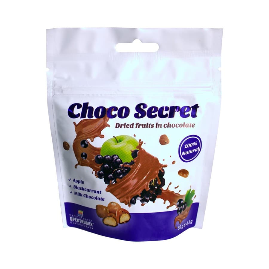Цукерки Спектрумикс Choco Secret яблуко в ягідній оболонці і шоколаді 50г 19228