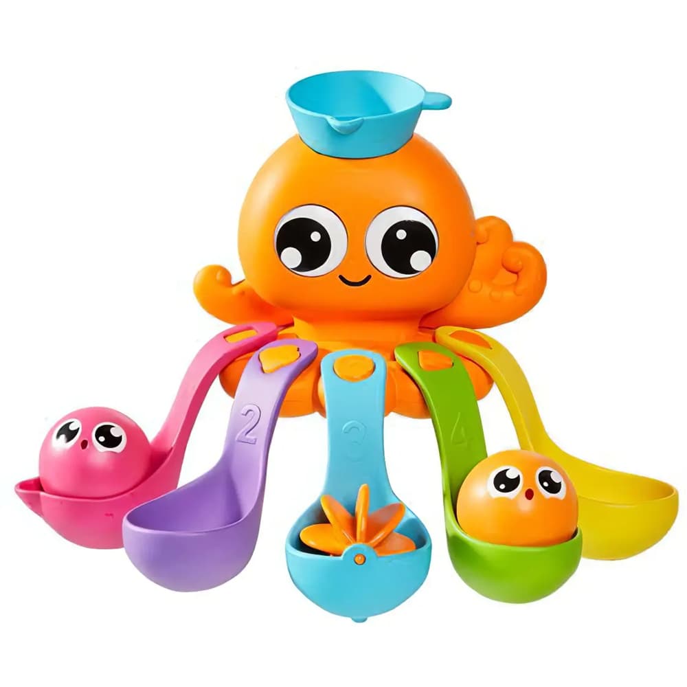 Игрушка для купания TOMY Toomies Осьминог E73104 Игрушка для купания TOMY Toomies Осьминог E73104