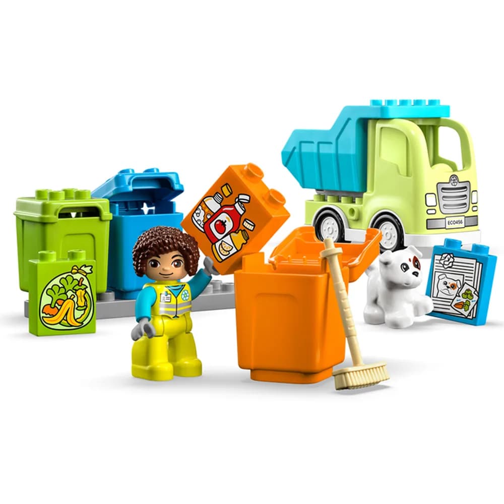 Конструктор Lego Duplo Town Сміттєпереробна вантажівка 15дет 10987 фото 3 Конструктор Lego Duplo Town Сміттєпереробна вантажівка 15дет 10987 фото 3