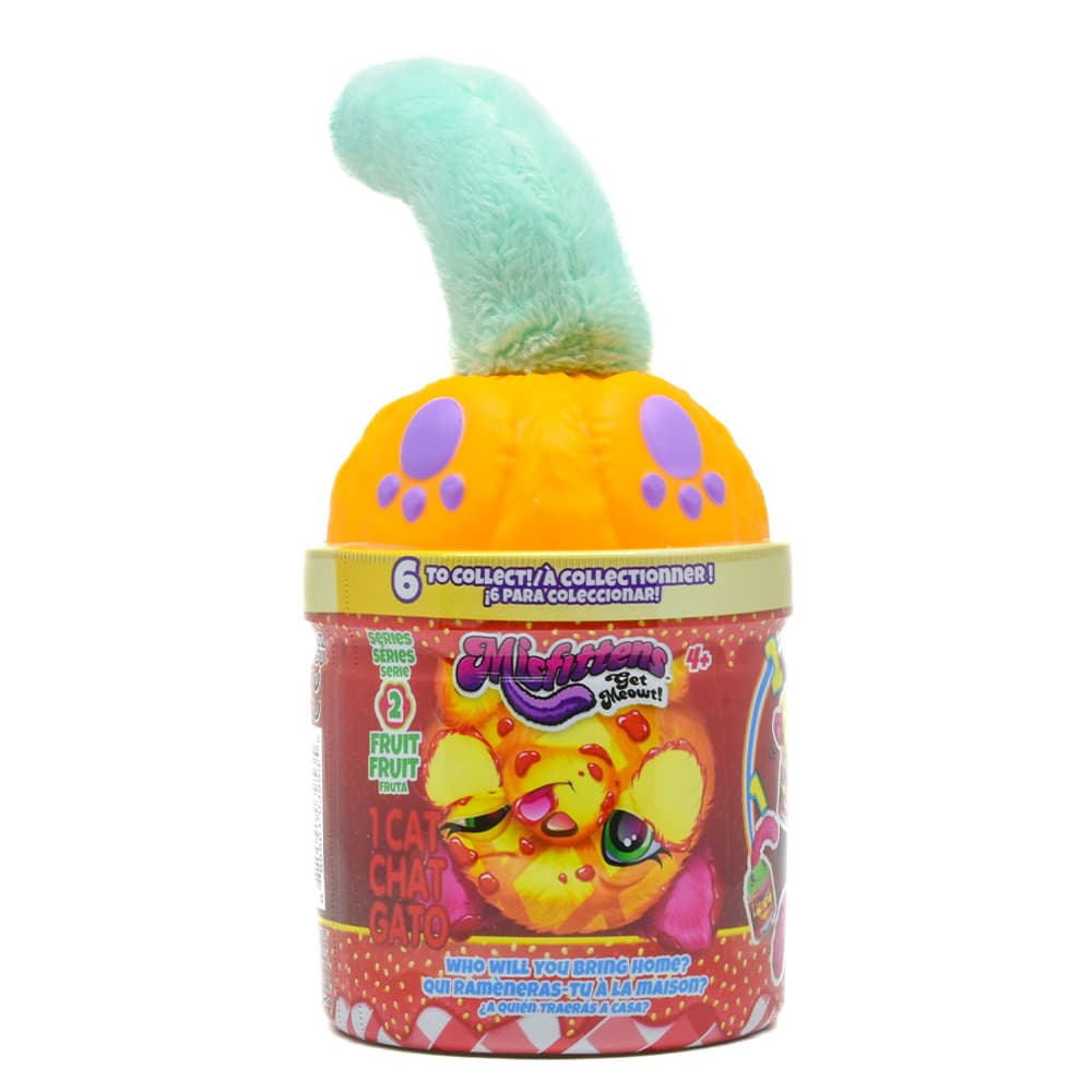 Іграшка м'яка Misfittens Mini W2 Котик у банці 15см 03948
