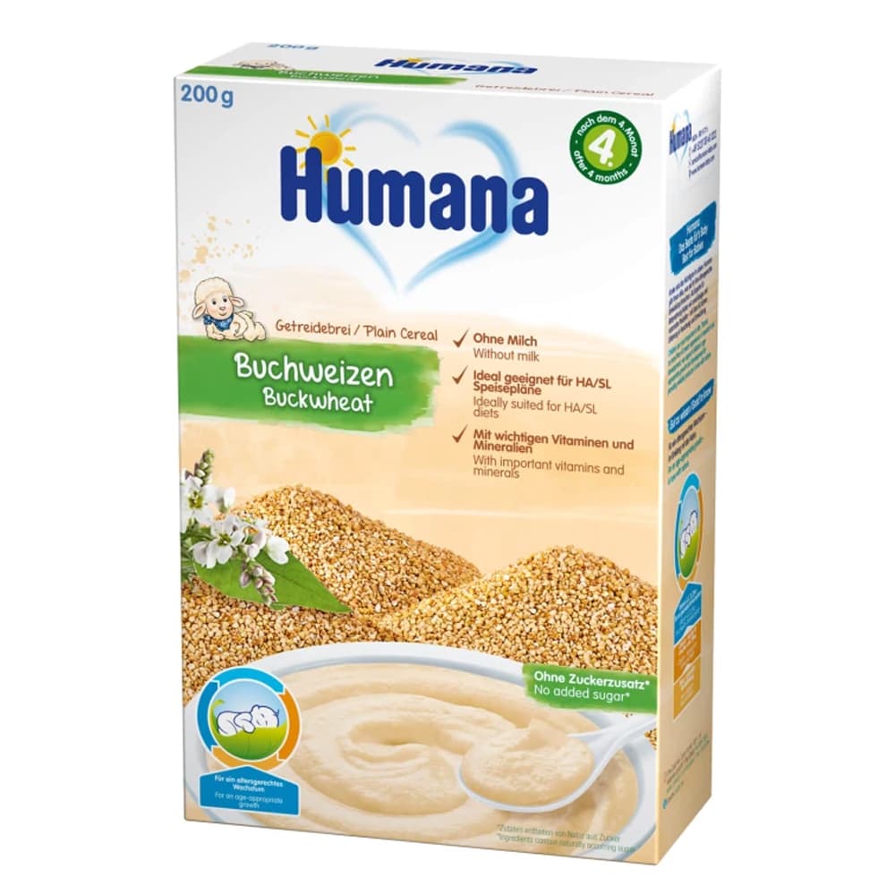 Каша безмолочна гречана Humana 200г 775641 Каша безмолочна гречана Humana 200г 775641