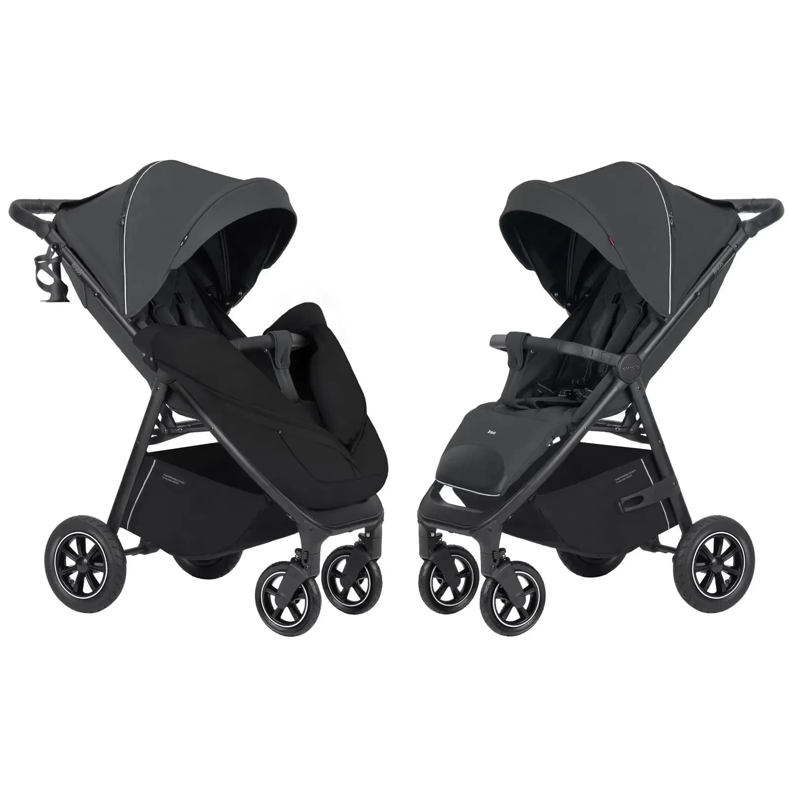 Коляска прогулочная Carrello Bravo CRL-5512 Lunar Grey NF фото 3 Коляска прогулочная Carrello Bravo CRL-5512 Lunar Grey NF фото 3