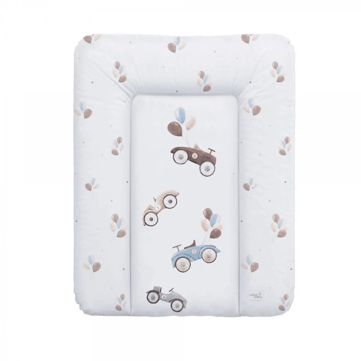 Пеленатор м'який Ceba Retro Autumn Retro Cars 50*70см W-143-000-640