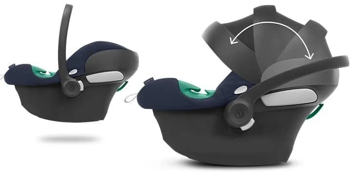 Автокресло Cybex Aton B2 I-Size 521003589 Volcano Black фото 2