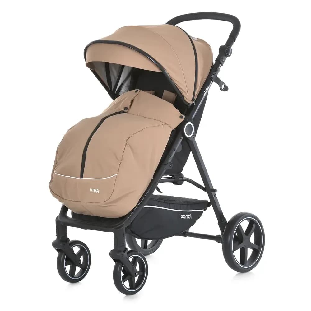 Коляска прогулянкова Bambi M 5723 VIVA Beige фото 2 Коляска прогулянкова Bambi M 5723 VIVA Beige фото 2