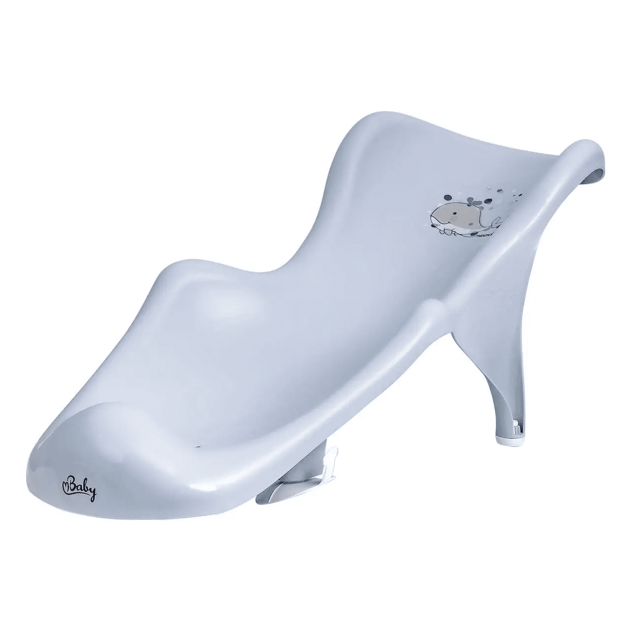Горка для купания Maltex Minimal Bath cradle Whale 0980_35 blue 681166