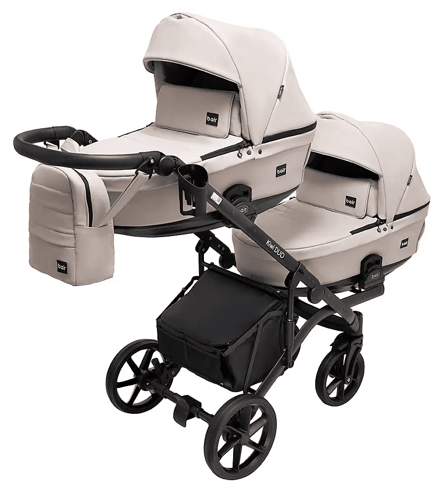 Коляска универсальная 2в1 для двойни Bair Kiwi Duo Eco BKD-33-1 681855