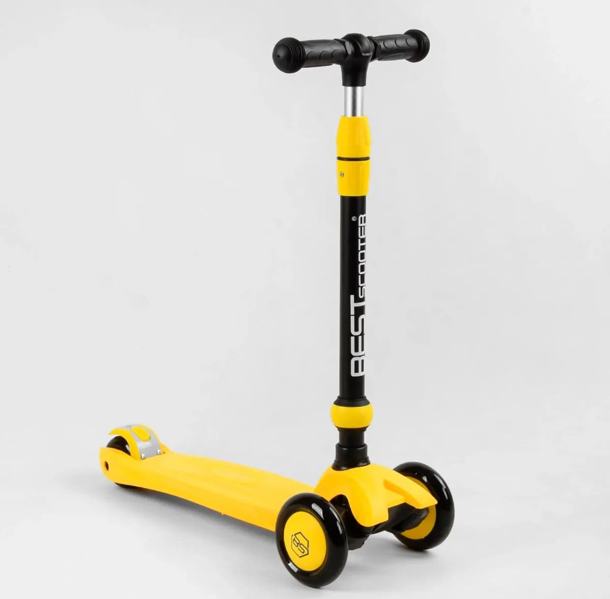 Самокат 3-х колесный Best Scooter с ручкой 3в1 BS-38804 фото 2 Самокат 3-х колесный Best Scooter с ручкой 3в1 BS-38804 фото 2