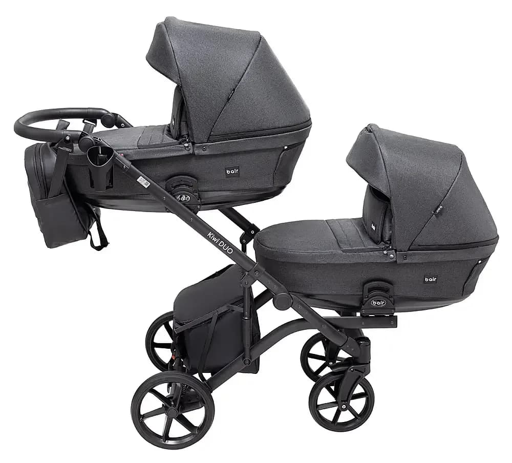 Коляска универсальная 2в1 для двойни Bair Kiwi Duo Eco BKD-219-1 681857 фото 3 Коляска универсальная 2в1 для двойни Bair Kiwi Duo Eco BKD-219-1 681857 фото 3