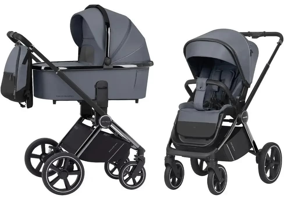 Коляска универсальная 2в1 Carrello Ultimo CRL-6520 Cool Grey фото 2 Коляска универсальная 2в1 Carrello Ultimo CRL-6520 Cool Grey фото 2
