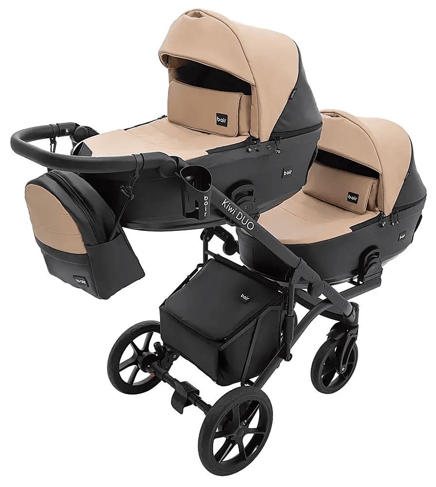 Коляска универсальная 2в1 для двойни Bair Kiwi Duo Eco BKD-18/15 681041
