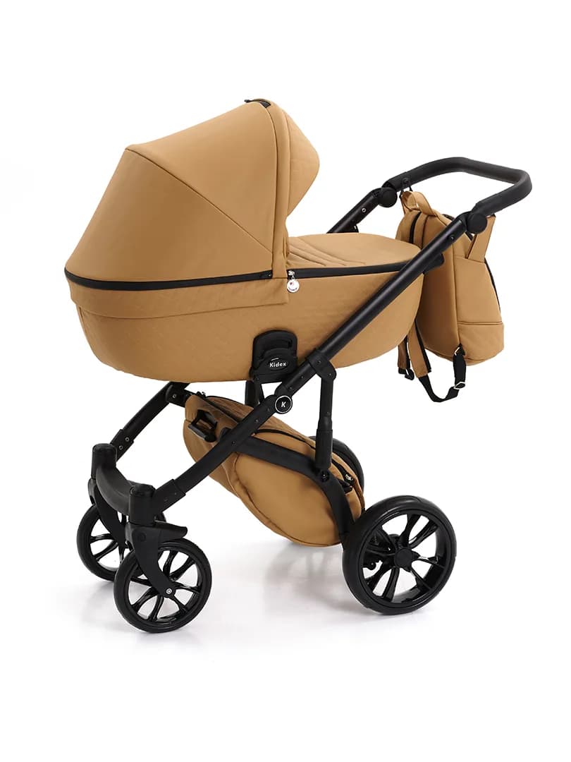 Коляска универсальная 2в1 Kidex K-Style Caramel Handle Brown KDX0016 фото 2 Коляска универсальная 2в1 Kidex K-Style Caramel Handle Brown KDX0016 фото 2