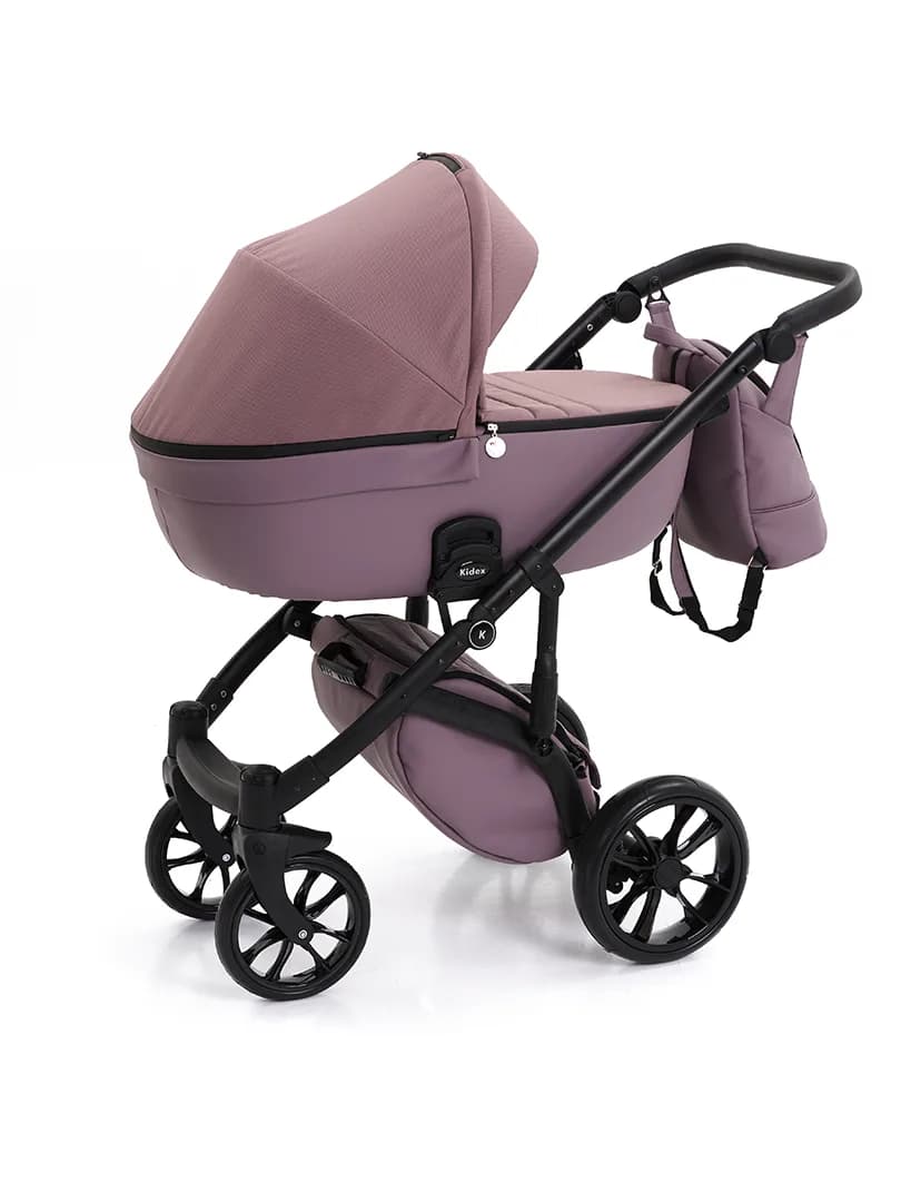 Коляска універсальна 2в1 Kidex K-Style Lilac Handle Brown KDX0026 фото 2 Коляска універсальна 2в1 Kidex K-Style Lilac Handle Brown KDX0026 фото 2