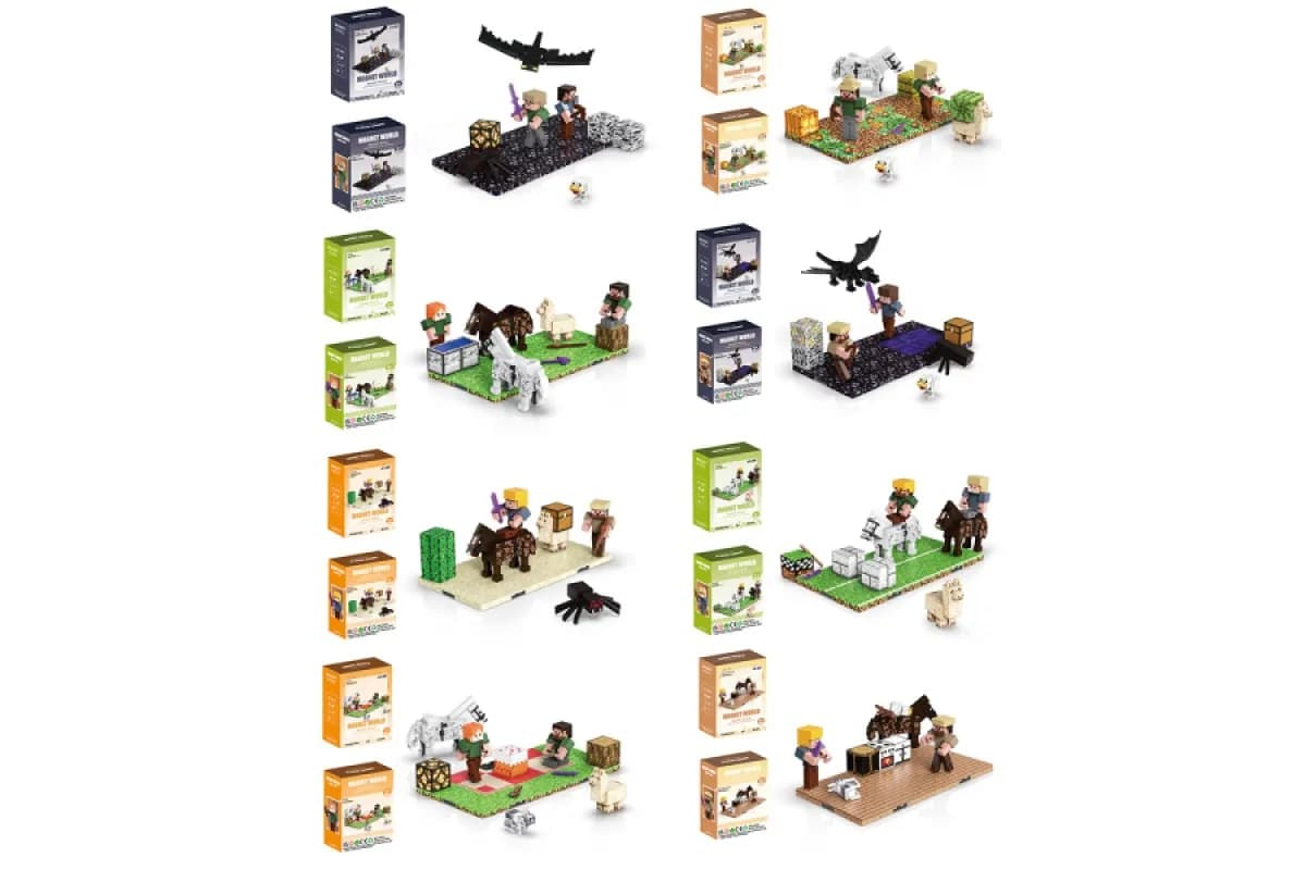 Фігурка магнітна Toys K Minecraft 202098352 фото 4 Фігурка магнітна Toys K Minecraft 202098352 фото 4