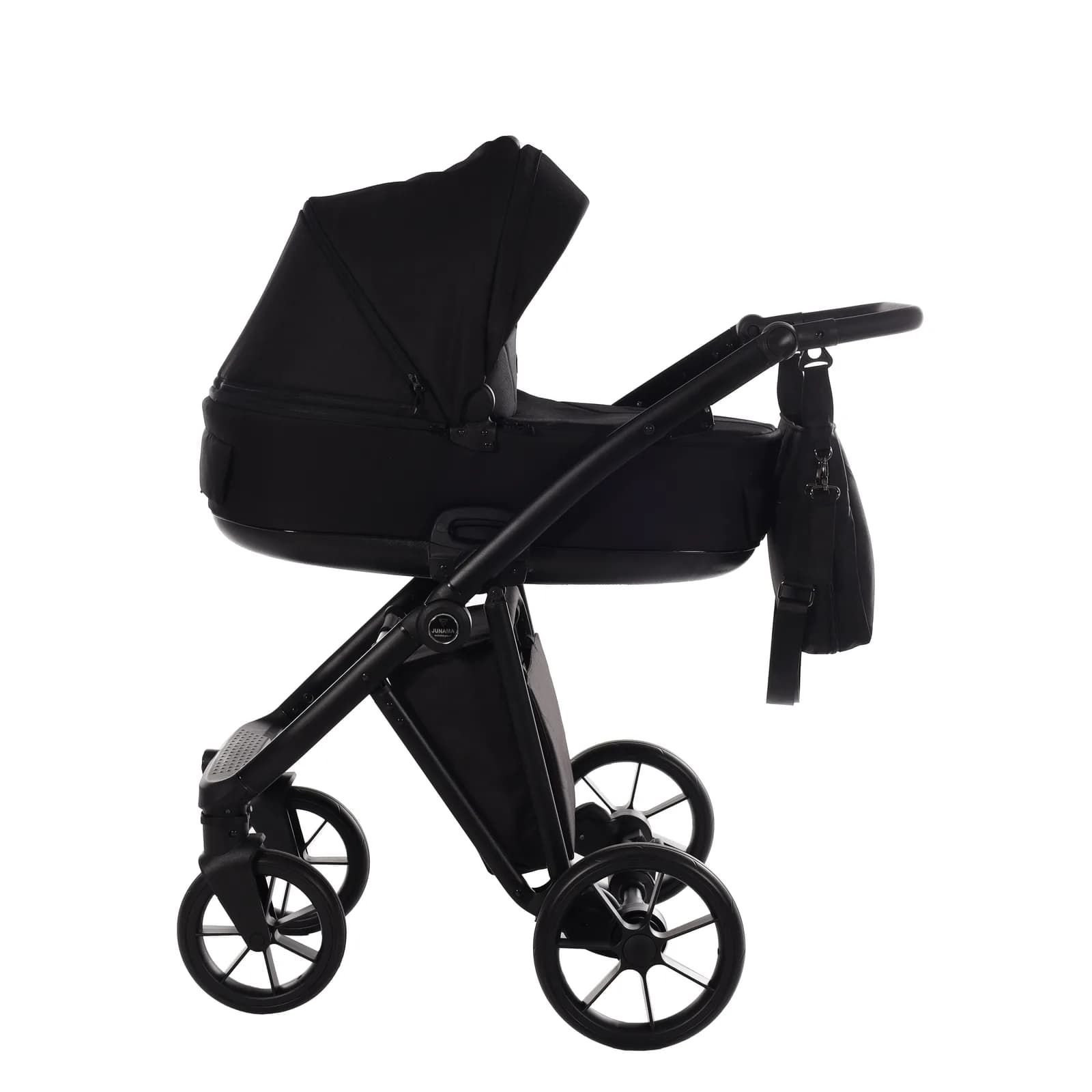 Коляска універсальна 2в1 Junama Smart JS-BK-04 Black 04 фото 4