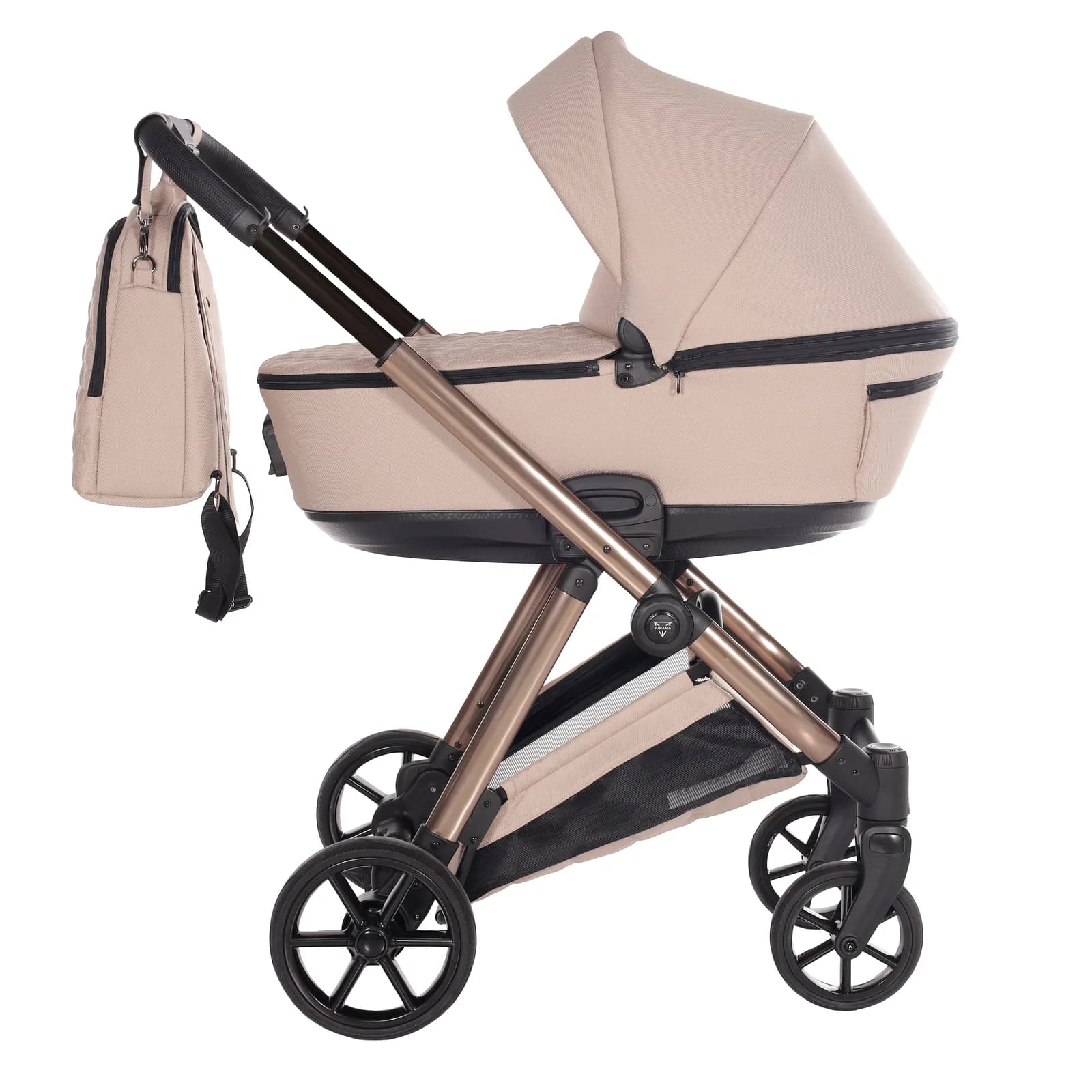 Коляска універсальна 2в1 Junama Space V3 02 Beige J-SpV3-02 фото 3 Коляска універсальна 2в1 Junama Space V3 02 Beige J-SpV3-02 фото 3