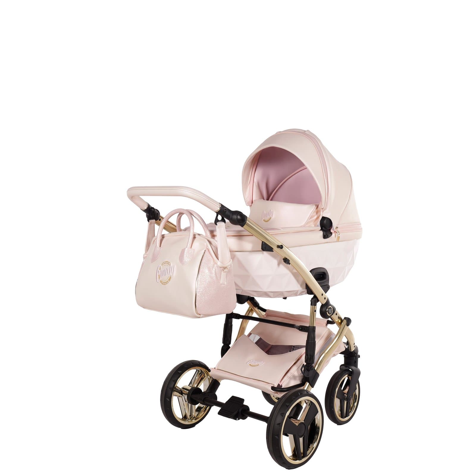 Коляска универсальная 2в1 Junama Candy Premium 01 Pearl J-CyP-01