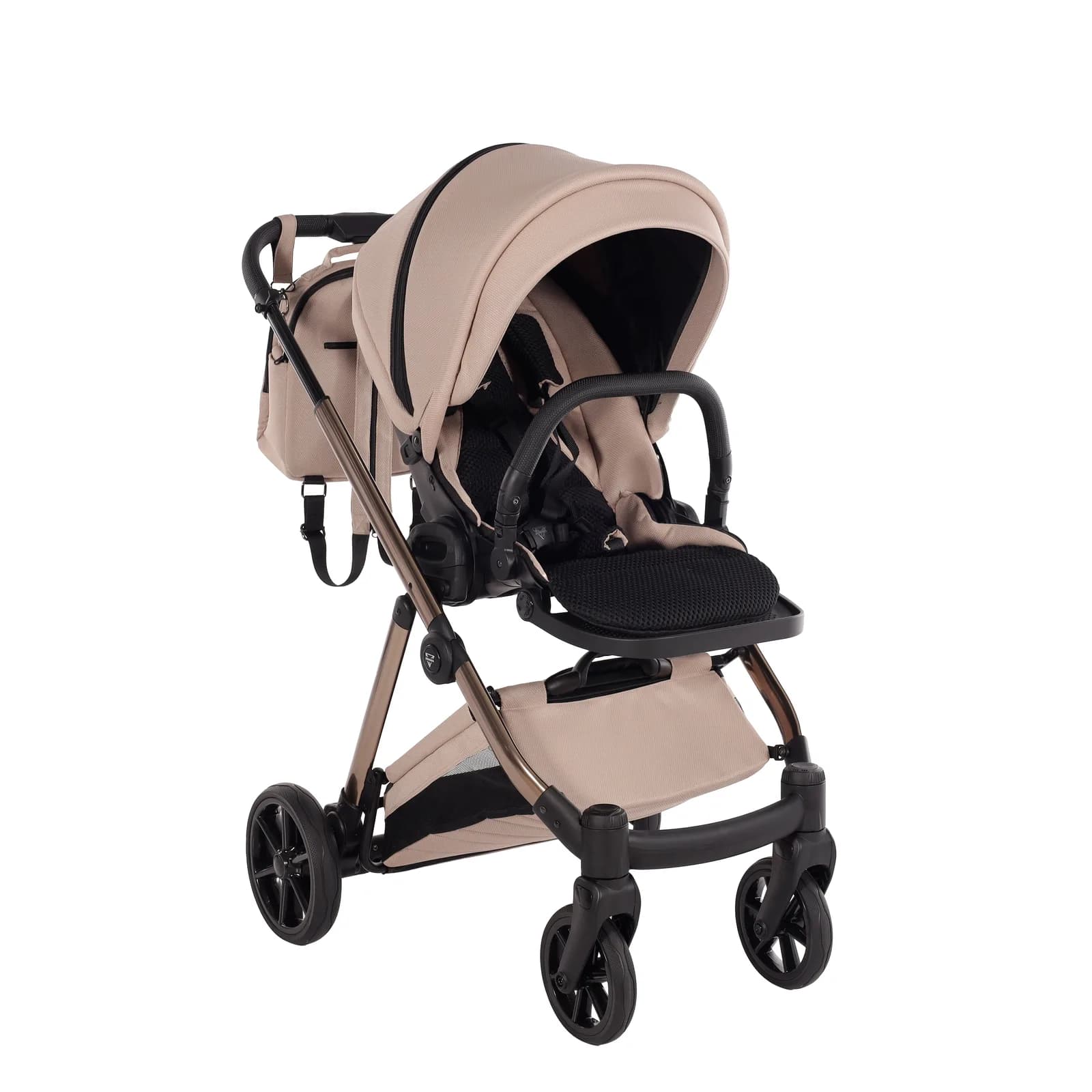 Коляска універсальна 2в1 Junama Space V3 02 Beige J-SpV3-02 фото 2 Коляска універсальна 2в1 Junama Space V3 02 Beige J-SpV3-02 фото 2