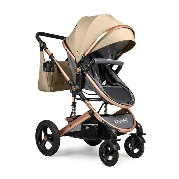 Коляска-трансформер 2в1 Ninos Brava New Khaki NB2021NEWBG фото 2 Коляска-трансформер 2в1 Ninos Brava New Khaki NB2021NEWBG фото 2