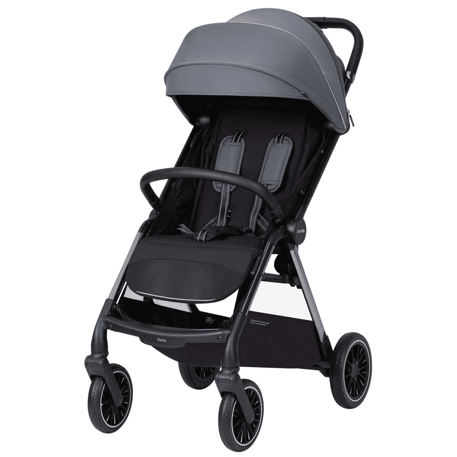 Коляска прогулочная Carrello Delta CRL-5517 Lava Grey 2024 Коляска прогулочная Carrello Delta CRL-5517 Lava Grey 2024