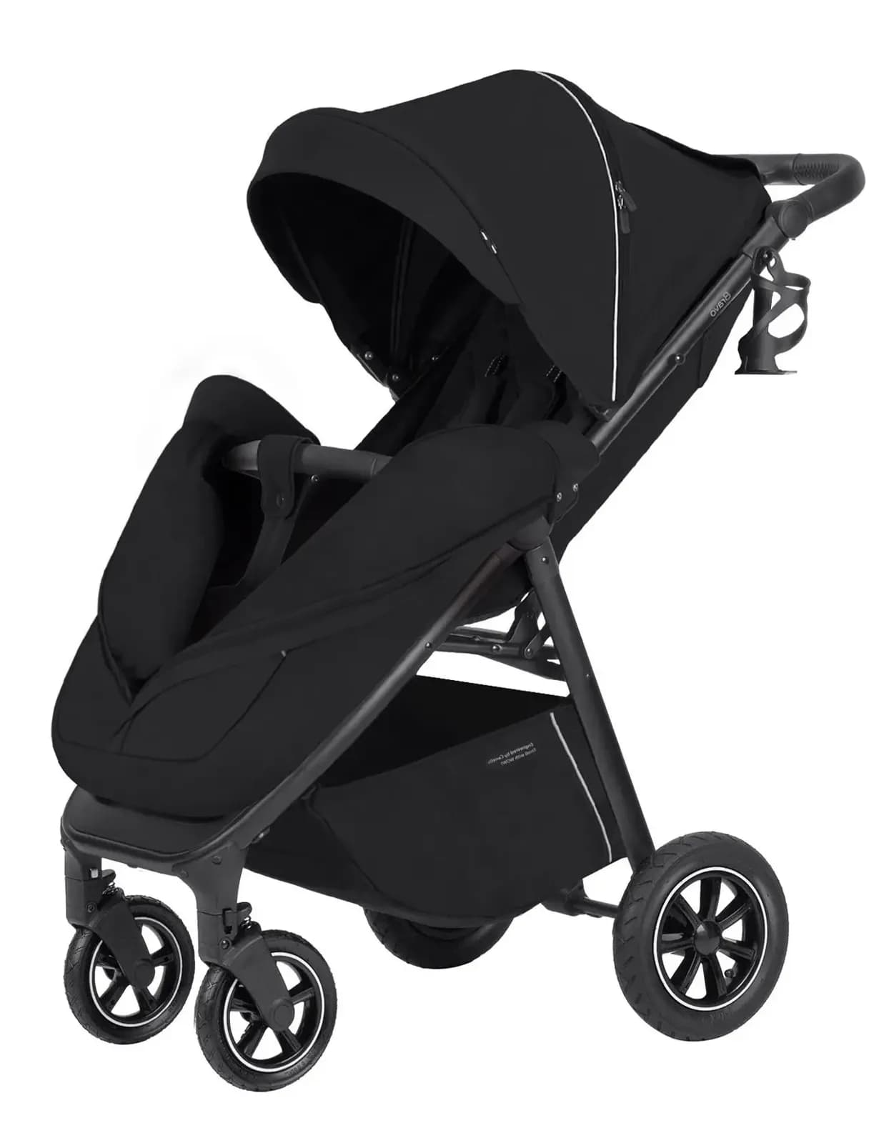 Коляска прогулочная Carrello Bravo CRL-5512 Pure Black NF фото 2 Коляска прогулочная Carrello Bravo CRL-5512 Pure Black NF фото 2