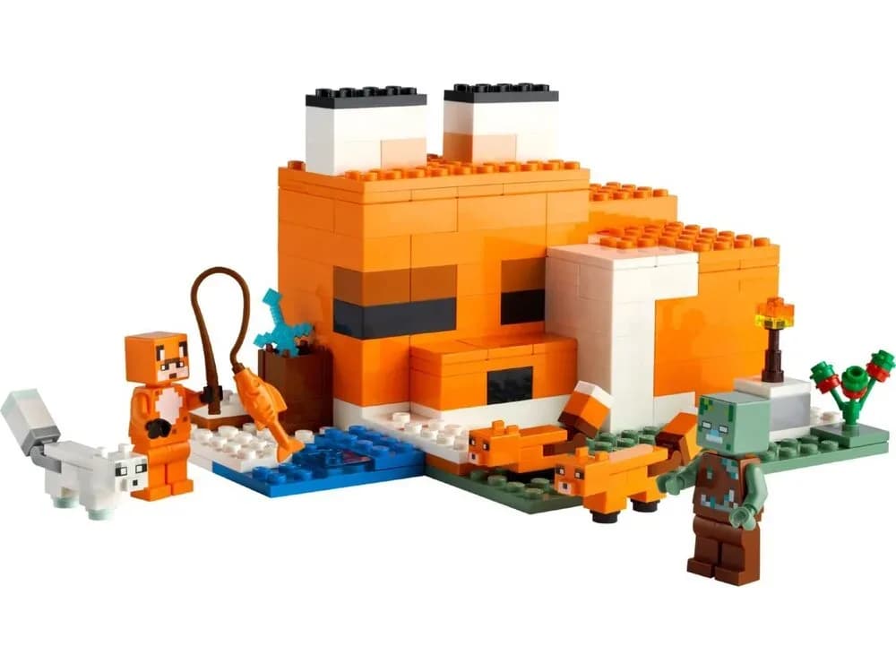 Конструктор Lego Minecraft Хижина лисы 193дет 21178 фото 2