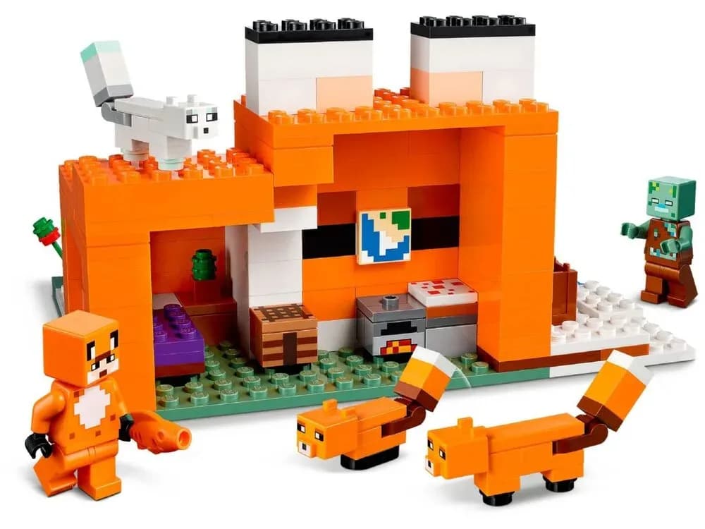 Конструктор Lego Minecraft Хижина лисы 193дет 21178 фото 5